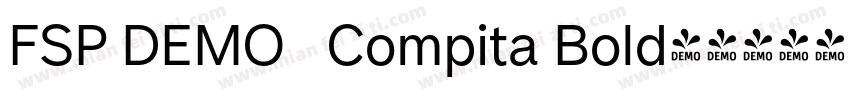 FSP DEMO   Compita Bold字体转换